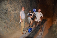 Ulugh Beg Observatory. Scanning the sextant